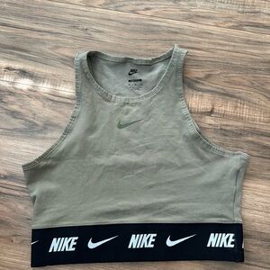 Nike Olive Green Sports Bra